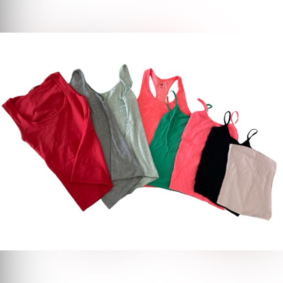 colourful basic Summer tank tops bundle S - Picture 1 of 2